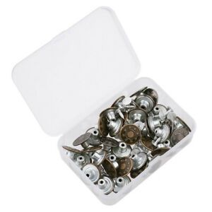 Metal Press Studs With Box Sewing Repair Jean button snap replacement