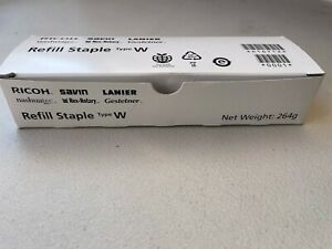 Ricoh Type W Refill Staples 4 Cartridges 416712 ***BRAND NEW***