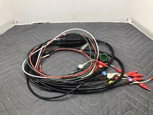 Physio Control Lifepak 12 Precordial V Leads plug in cable 805265-04 &amp; 23 &amp; 03
