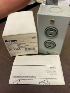 50DA3AA  Furnas by SIEMENS Pushbutton Control Station 600VAC General Purpose