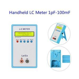 LC-200A LCD Capacitance Inductance Meter LC Tester Inductor 1pF-100mF 1uH-100H