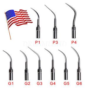 5X Dental Ultrasonic Scaler Scaling Perio Tip Fit EMS Handpiece FDAK