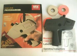 Monarch 1105 One-Line PriceMarker Label Gun - Tested Working