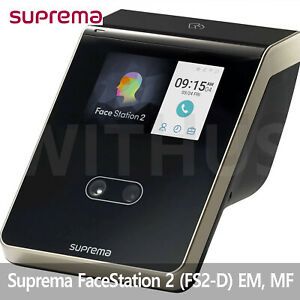 Suprema FaceStation 2 (FS2-D) EM MF Face Recognition Terminal Access Control