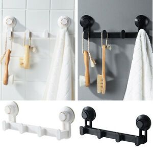 Supper Power Wall Hook Home Kitchen Stand Suction Cup Hanger Towels No Trace