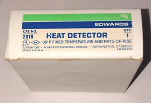 Edwards Heat Detector 281B Brand New in Box