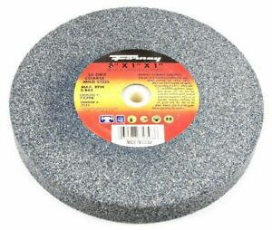 Forney 72397 Bench Grinding Wheel Vitrified with 1-Inch Arbor 60-Grit 8-Inch-...