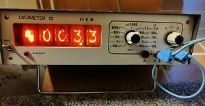 HEB DIGITALTECHNIK DIGIMETER 72 HEB