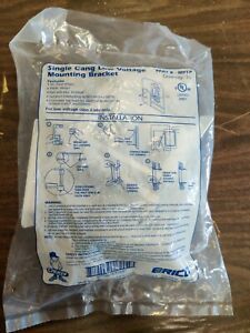 (10) Erico Caddy MP1P Single Gang Low Voltage Mounting Brackets Old Construction