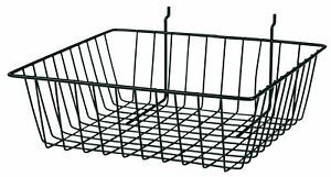 Mini Wire Grid Basket for Slatwall or Pegboard