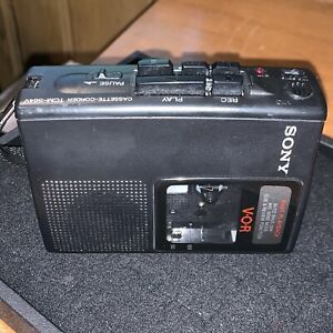 Sony TCM-S64V VOR Cassette-ReCorder Handheld Voice Operated Recording Tested