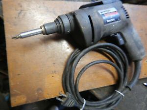 BLACK AND DECKER 2660 SCRUGUN DRYWALL SCREWGUN 0-4000RPM MISSING DEPTH CONE