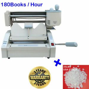 A4 Book Binding Machine Hot Glue Book hardcover Binder +Hot Melting Glue Pellets