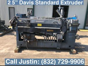 2.5&#034; Davis Standard Extruder