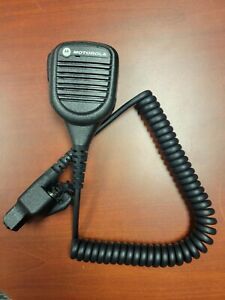 Motorola PMMN4045 Remote Speaker Microphone Noise Canceling 