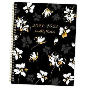 2021-2022 Monthly Planner - 18-Month Planner with Tabs &amp; Large Black and White