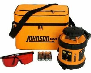 JOHNSON 40-6515 SELF-LEVELING ROTARY LASER LEVEL