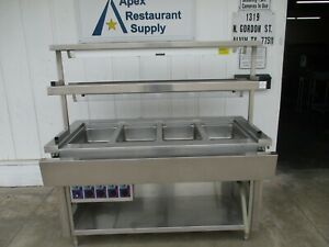 Mod-U-Serve MCT-HF4 4 Steam Table 120/208 volts 1Ph. Works Great #5717