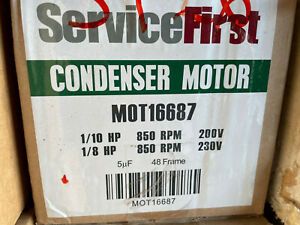 Trane MOT16687  850rpm 1/8hp-1/10 208-230v Condenser Fan Motor