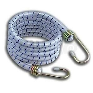 6 Pack 72&#034; Long Bungee Cords Set with Galvanized Steel Hooks - Heavy-Duty
