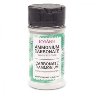 LorAnn Baker&#039;s Ammonia ( Ammonium Carbonate) 2.7 ounce Ounce (Pack of 1)