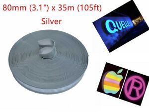 3.1&#034;x 105ft Silver Aluminum Return Coil for Channel Letter Sign Board Making