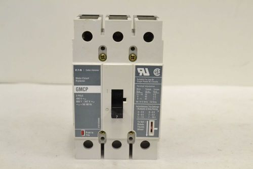 Cutler hammer gmcp molded case 3p 7a amp 480v-ac circuit breaker b303169 for sale