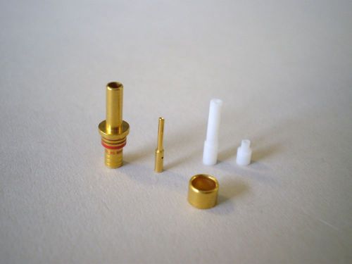 Connector amphenol pin contact 12 gauge coax gold plating p/n m39029/28-211 for sale