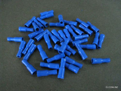 4mm blue female insulated bullet connector terminal vg2-4f 100pcs/lot 7ca22 for sale