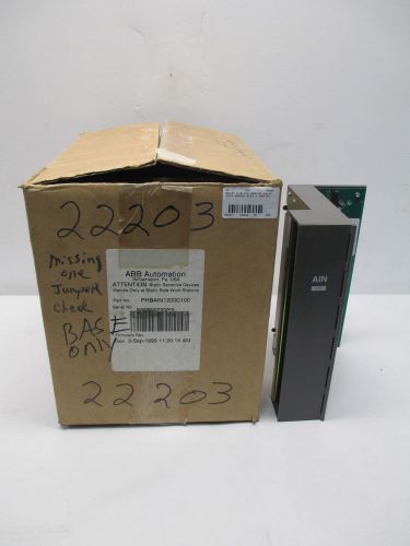 New bailey p-hb-ain-1200c100 analog input harmony block terminal d403832 for sale