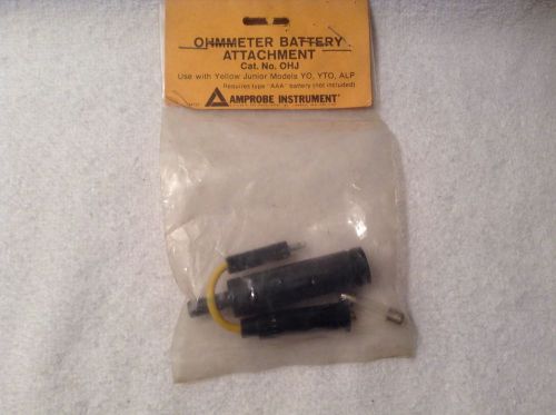 AMPROBE OHJ OHMMETER BATTERY ATTACHMENT