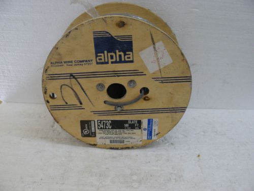 NEW ALPHA WIRE 5473C COMMUNICATIONS CABLE 500 FT. SPOOL