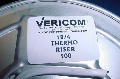 Vericom  18 AWG 4 Conductor Thermo Riser Thermostat Cable 500 FT Wire