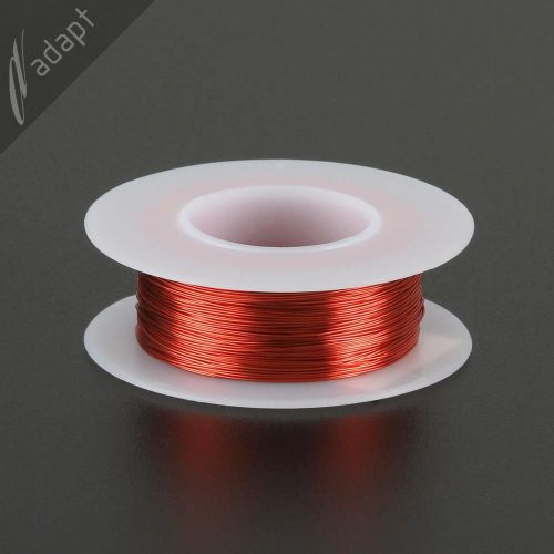 Magnet Wire, Enameled Copper, Red, 28 AWG (gauge), HPN, 155C, 1/8 lb, 250ft