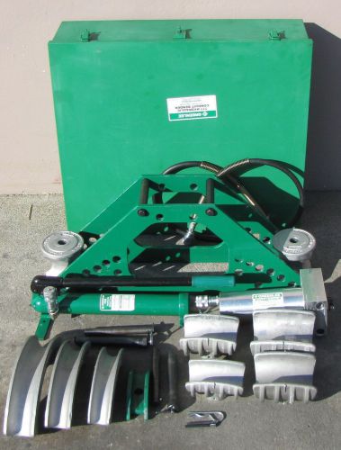Greenlee 777 hydraulic ips conduit pipe bender 1-1/4” to 4” for sale