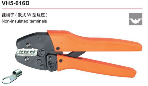 6,10,16mm2 vh5-616d w type non-insulated terminal energy saving crimping pliers for sale