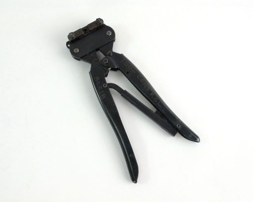 Te/amp 69656-2 crimper contact crimp hand tool str act daht coaxicon for sale