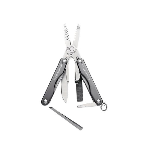 NEW Leatherman Squirt E4,Storm Gray,RETIRED,Electrical Pocket MultiTool,Gift Tin