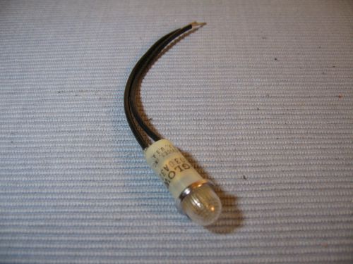 Vintage omni-glow #1030a32 neon light assembly with wire leads, new for sale