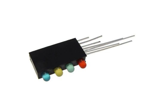 3mm PCB Mount LED Fault Indicator - Red / Green / Orange / Blue - Pack of 5
