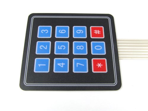1 PCS 12-Key Membrane Matrix  Switch Keypad Keyboard