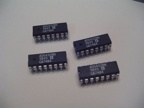 4 Pieces - ADG432BN - ADG432   LC2MOS   Precision Quad SPST Switches ICs
