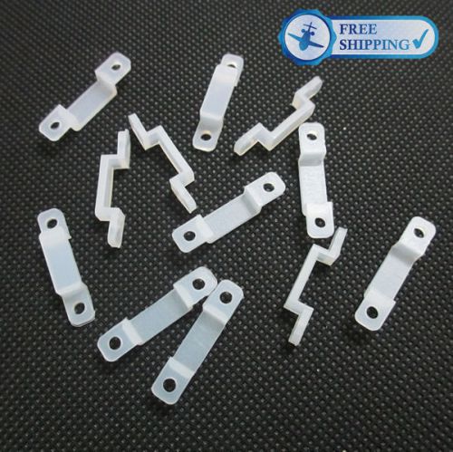 200x 10mm Silicon Clip for Fixing Led Strip Light 5050,3528,ws2811,ws2812b,5630