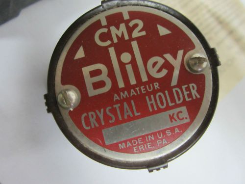 Vintage bliley cm2 quartz crystal + original box frequency control  bin#8c xii for sale