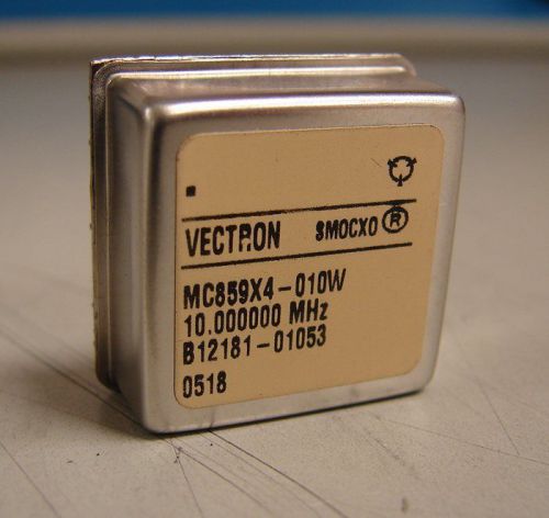 Corning Vectron 4859 SMOCXO Crystal Oscillator 4-40MHz, 10MHz Standard, TESTED