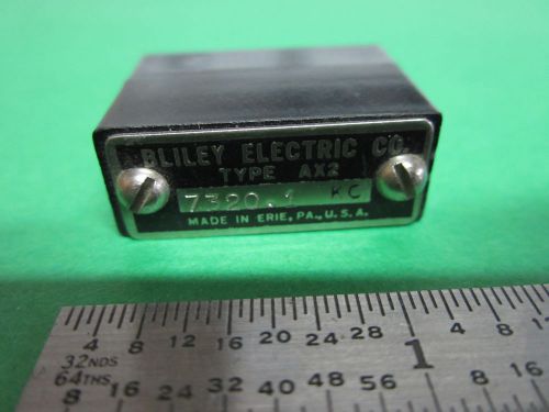 Vintage wwii bliley quartz crystal resonator ax2 frequency 7320.1 kc standard for sale