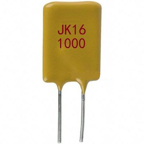 100 Pcs New JinKe Polymer PPTC PTC DIP Resettable Fuse 16V 10A JK16-1000