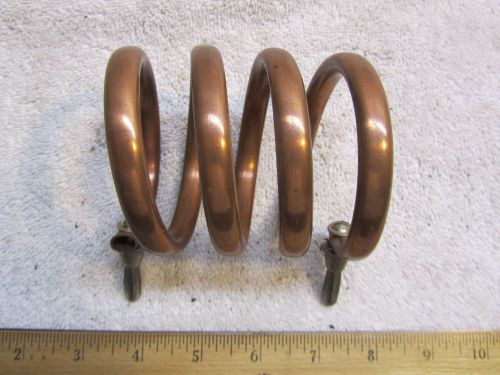 Copper Tube Inductor Coil - 3 Turns, 3&#034; Diameter