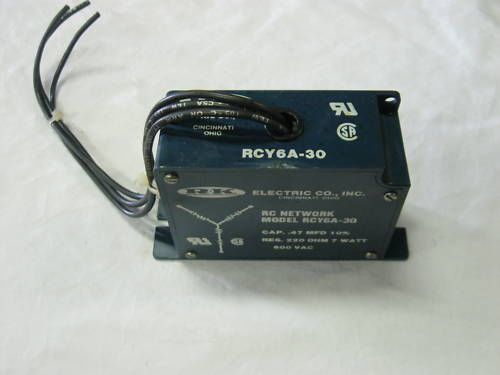 R-K Electric Co., Inc. RC Network, # RCY6A-30, Used, WARRANTY