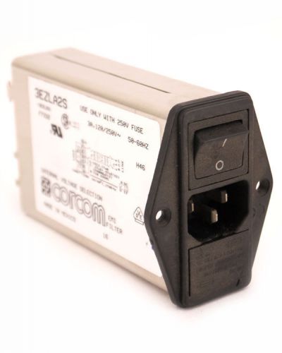 Corcom 3ezla2s internal voltage selection power entry module w/emi filter #2 for sale